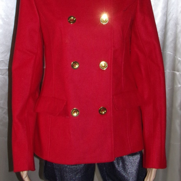 Rampage Red Peacoat sz. S NWT - Picture 5 of 5